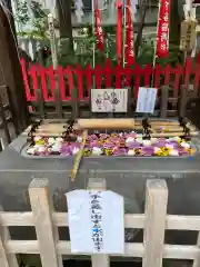 下谷神社の手水