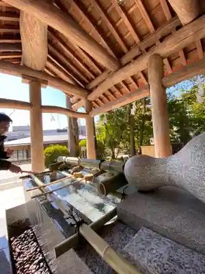 東郷神社の手水舎