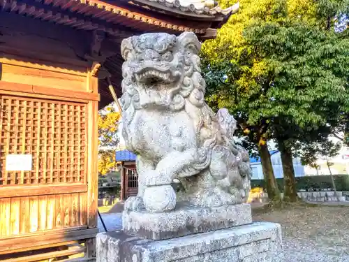 八幡社（上井ケ谷八幡社）の狛犬