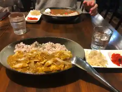 馬橋稲荷神社の食事