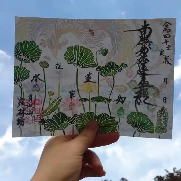 日蓮宗 総本山 塔頭 定林坊(じょうりんぼう)の御朱印