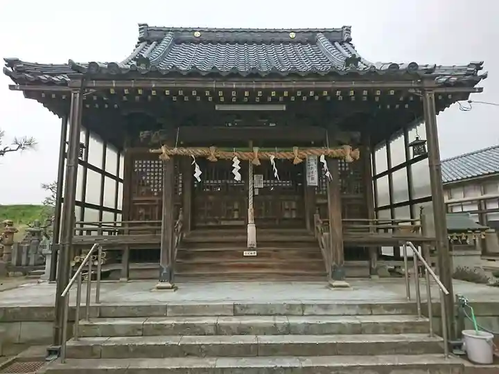 黒龍神社の本殿・本堂
