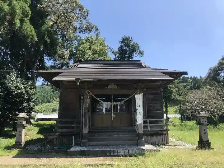北神社の本殿・本堂