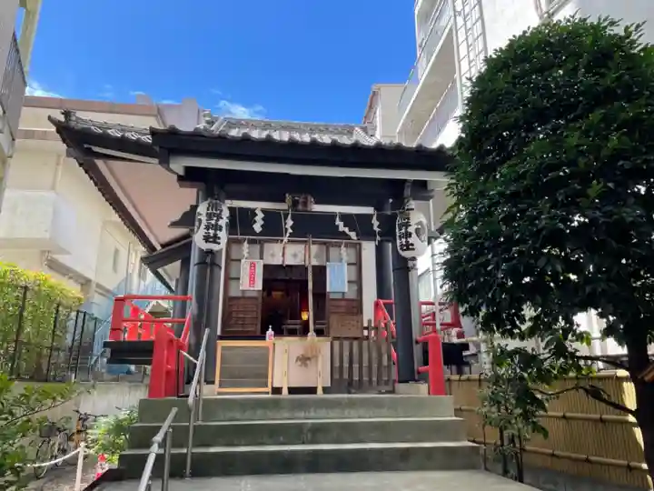 飯倉熊野神社の本殿・本堂