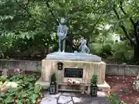 かっぱの寺 栖足寺の狛犬