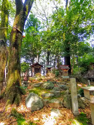 中嶋宮（旧八剱社）の末社・摂社