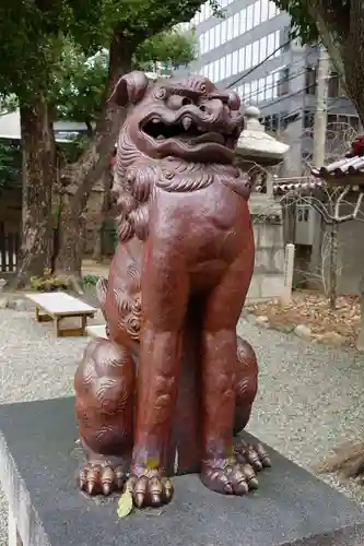 坐摩神社の狛犬