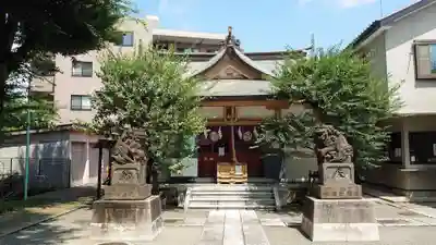 穏田神社の本殿・本堂