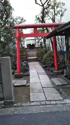 稲荷神社の鳥居