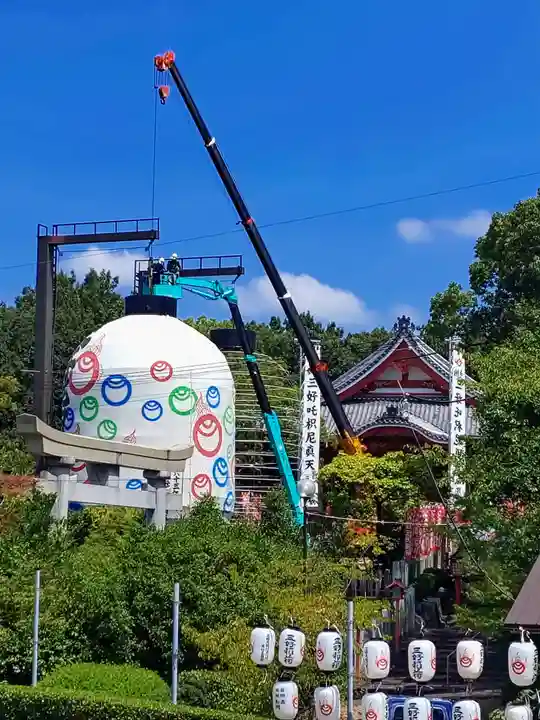 満福寺(三好稲荷閣)のお祭り