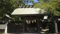意富比神社の山門・神門