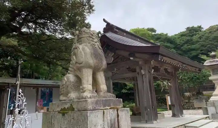 氣多大社の狛犬