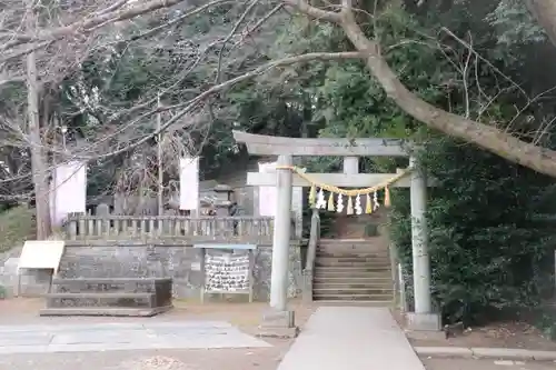 前玉神社の鳥居