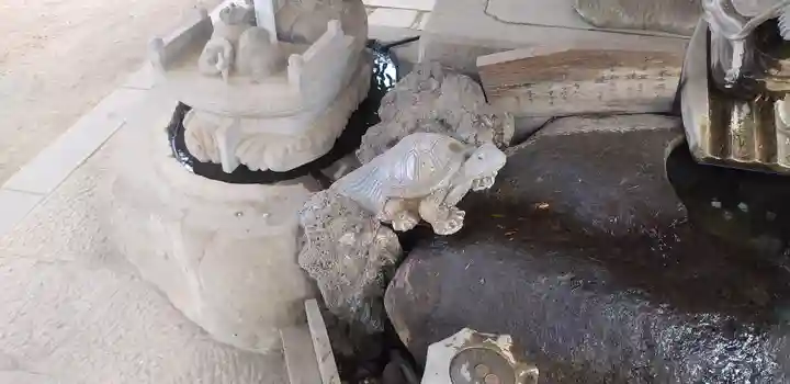 大宝八幡宮の手水舎