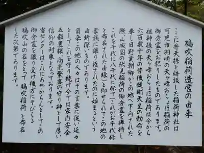 鳩吹稲荷神社の歴史