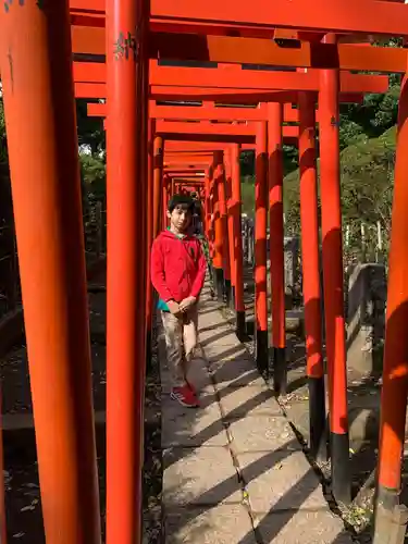 根津神社の鳥居