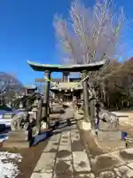 諏訪神社の鳥居