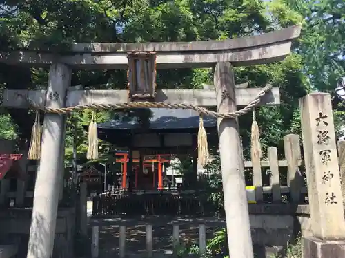 大将軍神社　東三條殿の鳥居