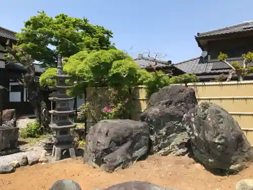 法長寺の庭園