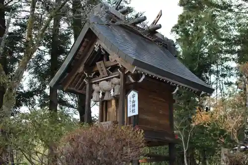 大歳神社の本殿