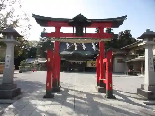 箭弓稲荷神社の鳥居