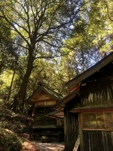 白水阿蘇神社の本殿