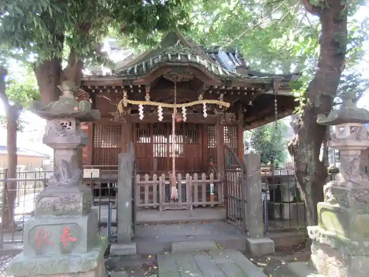 南品川諏訪神社の本殿・本堂