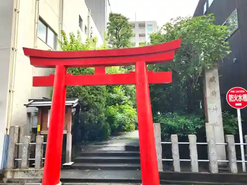 蔵前神社の鳥居