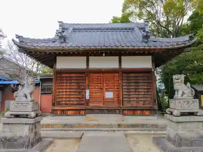 比蘇天神社の本殿・本堂