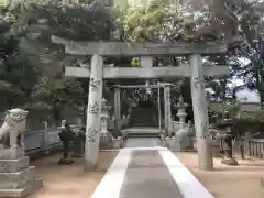 玉生八幡神社の鳥居