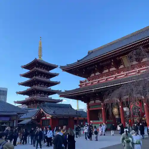 浅草寺の景色