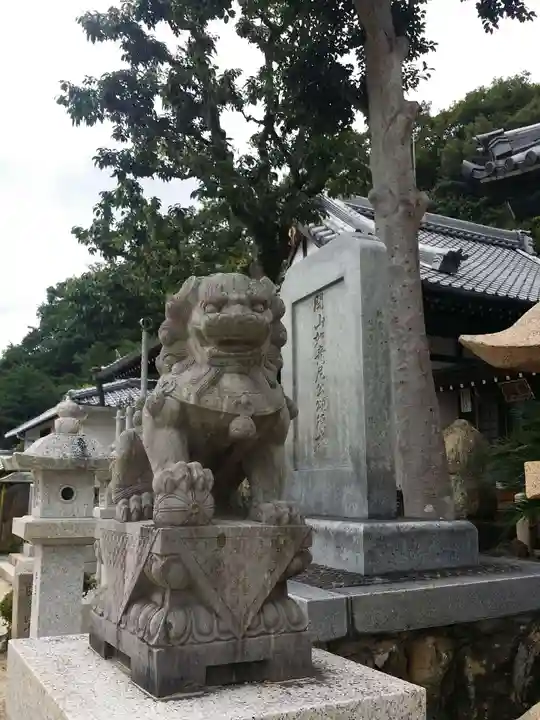 神咒寺の狛犬