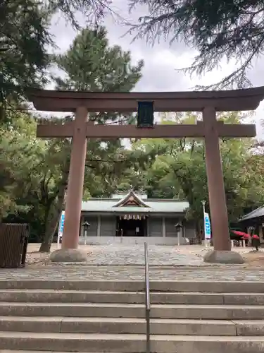 和歌山縣護國神社の鳥居