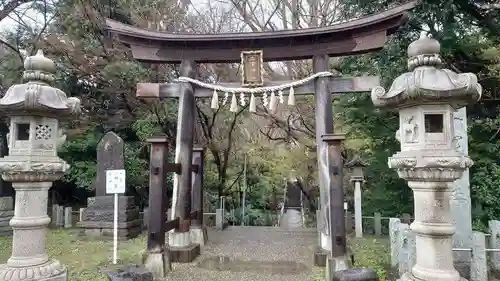 下総国三山　二宮神社の鳥居