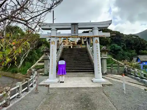 有川神社の鳥居