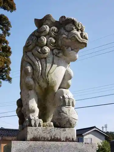 林神社の狛犬