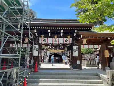櫛田神社の山門・神門