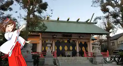 上平井天祖神社の本殿・本堂