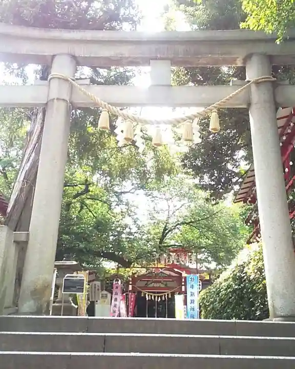 居木神社の鳥居