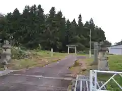 熊野神社の鳥居