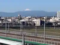 多摩川浅間神社の景色
