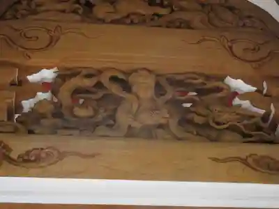 山中諏訪神社の芸術