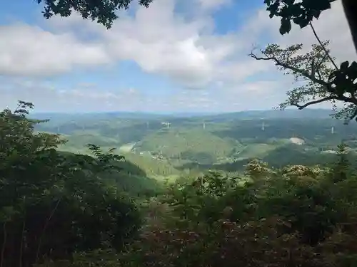 御岩神社の景色