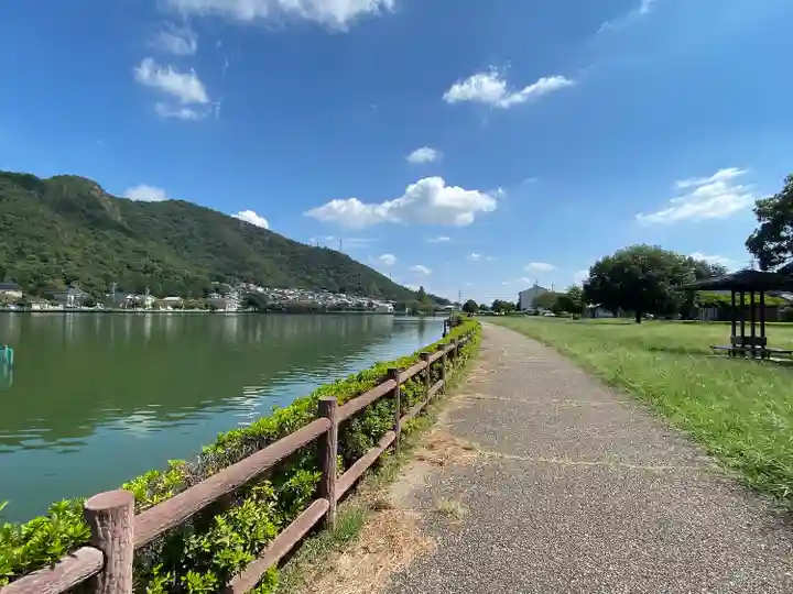 八大白龍大神の周辺