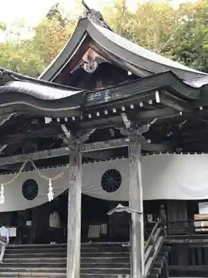 戸隠神社中社の本殿・本堂