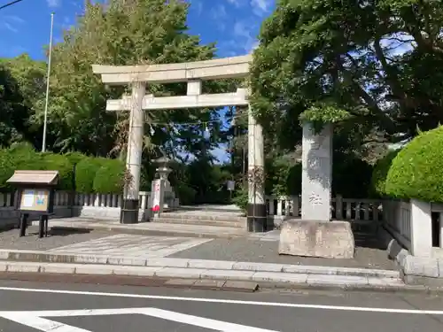 龍口明神社の鳥居