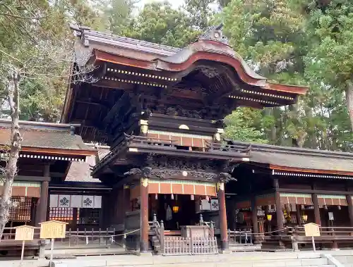 諏訪大社下社秋宮の本殿・本堂