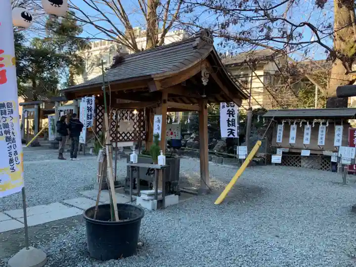 川越熊野神社の手水舎