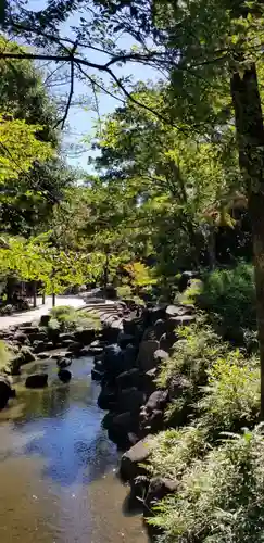 本一色天祖神社の庭園