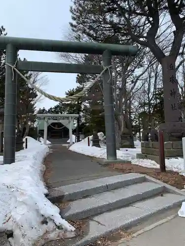 丘珠神社の鳥居